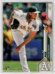 2020 Topps #251 A.J. Puk - Oakland Athletics RC