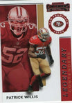 2019 Panini Contenders NFL 15 Patrick Willis - San Francisco 49ers (Legendary Contenders Set )