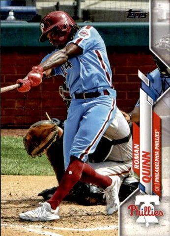 2020 Topps #256 Roman Quinn - Philadelphia Phillies